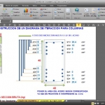 Hoja de cálculo Excel para diseño de columnas
