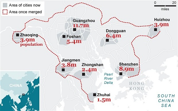 LA CIUDAD MÁS GRANDE DEL MUNDO: CHONGQING (CHINA). 82,500 Km2 Y 35 MILLONES DE HABITANTES.(I)