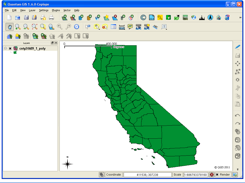 Estructura de un archivo Shapefile