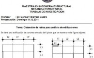 Trabajos del curso mecánica estructural - maestria en ingeniería estructural (UNASAM)