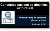 Conceptos básicos de dinámica estructural