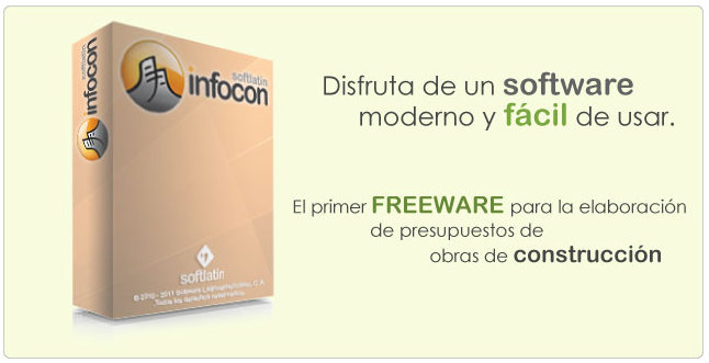 El software Softlatin Infocon - InfoConstruccion