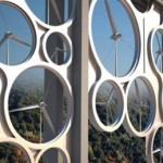 Puente que aprovecha la energía eólica y solar