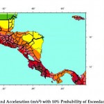 Mapa de Riesgos Sísmicos para América Central