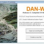 DAN-W: ANALISIS DINAMICO DE DESLIZAMIENTOS