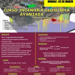 Curso: Ingeniería Geotecnica Avanzada [2013]