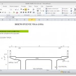 Hoja de excel para diseño de puente viga-losa