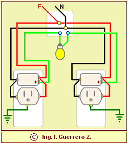 diagrama de conexion electrica en escalera