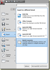 Compartir Proyectos de AutoCAD Civil 3D con usuarios de AutoCAD