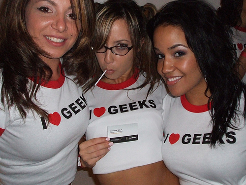Algunas ventajas de tener una novia Geek