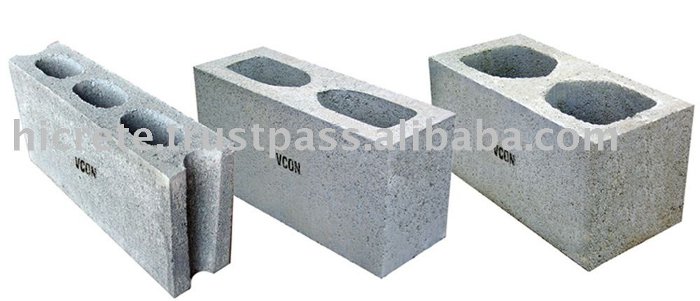 El bloque de concreto en albañilería