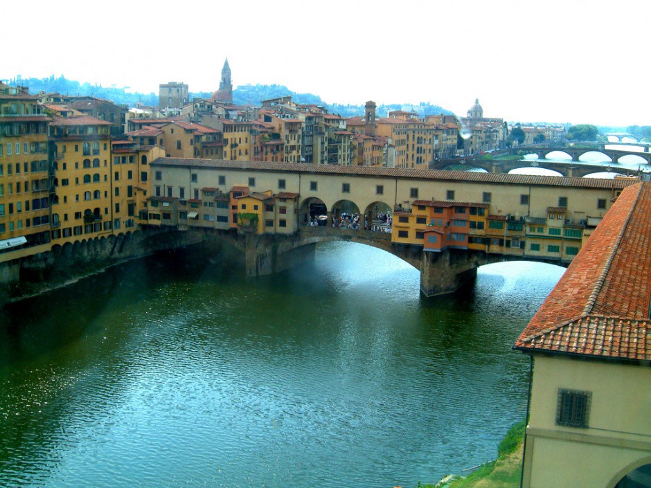 Ponte Vecchio, Florencia, Italia.