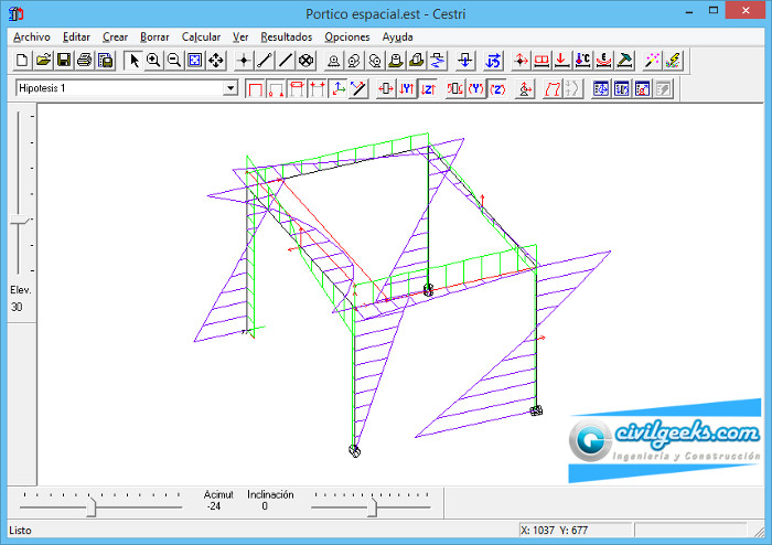 Analisis estructural 2D y 3D