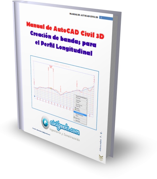 Manual de AutoCAD Civil 3D - Creación de bandas para el Perfil Longitudinal