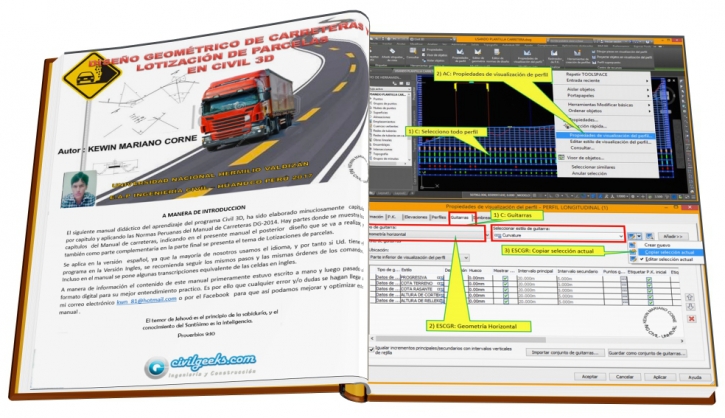 Manual civil 3D Diseño de carreteras