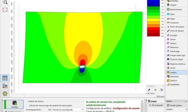 análisis MEF con GEO5